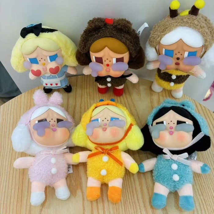 Glue-faced crybaby plush toy, cute Pop Mart doll, "Crying Baby" plush toy, Du Du Glue-faced crybaby plush toy, cute Pop Mart doll, "Crying Baby" plush toy, Du Du
